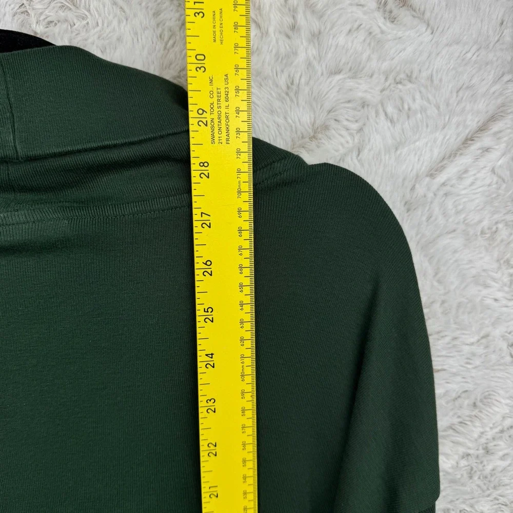 Banana Republic Athletics Turtleneck Shirt‎ Mens XXL Green Supima Cotton Preppy